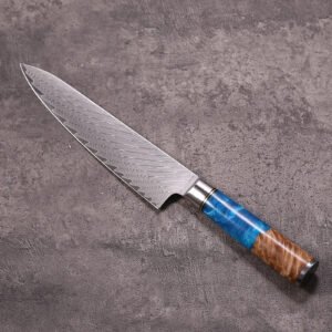 Damast Kochmesser 8 Zoll mit individueller Gravur für OEM