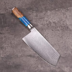 Chinesisches Gemüsemesser Damastklinge