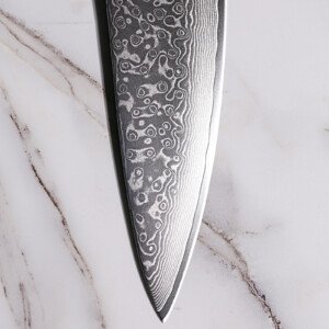 Full Tang Chefmesser aus Damaststahl